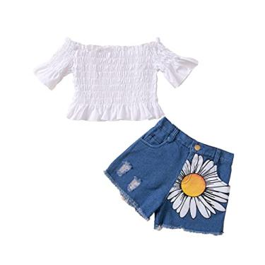 Conjunto Bebê Menina Verão Body Tricot E Short Jeans 2 peças Tam M a GG -  Paraíso - Loja de Roupa Infantil Para Meninas, Meninos e Bebês