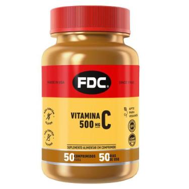 Imagem de Vitamina C Fdc 500Mg C/50 Comprimidos