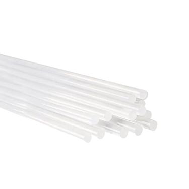 Imagem de Bastão de Cola Quente Fino 20 Unidades - 7,5mm x 30cm
