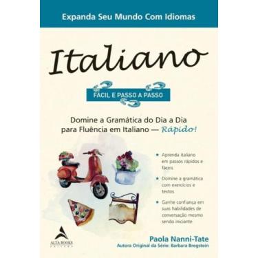 Imagem de Italiano Fácil E Passo A Passo + Marca Página - Alta Books