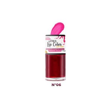 Imagem de Batom Lip Tint Top Beauty 7ml Natural Lip Color Cor 06