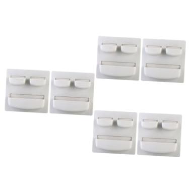 Imagem de VILLCASE 6 Pçs Prateleira Multifuncional Montado Na Parede Rack De Armazenamento Prateleira De Cozinha Rack De Parede Adesivo Organizador De Parede