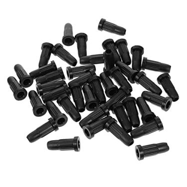 Imagem de TEHAUX 45 Unidades De Capa De Cadeira Rodízio Giratório Fornecimento De Manga De Rolo Protetor De Deslizamento De Cadeira Estojo De Rodízio Giratório Rolha De Roda Capa Protetora