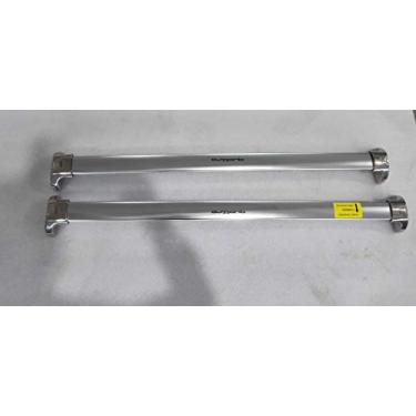 Imagem de UDP Barras transversais de aço inoxidável para Audi Q7 2016-2020 suporte de bagagem, bagagem, bagagem, trilho de rack superior