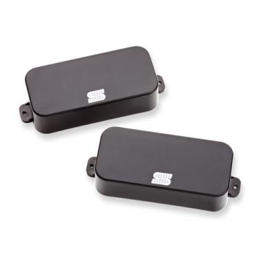 Imagem de Seymour Duncan alt.metal Blackouts® 7 cordas, conjunto de captador Humbucker ativo preto (montagem passiva)