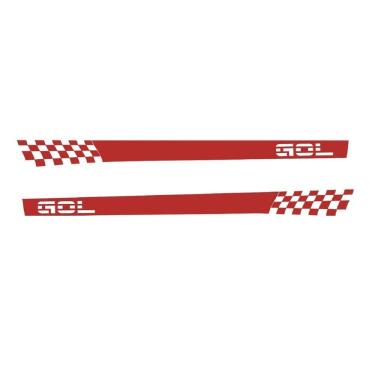 Imagem de Adesivo gol g3 g4 bolinha 2 portas wg1 faixa lateral fita
