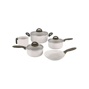 Imagem de Conjunto de Panelas 5 Peças Brinox Life Suprema com Antiaderente Proflon – Vanila