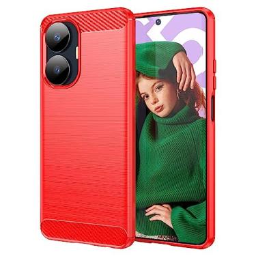 Imagem de Capas para Realme C55.Caso básico,Botão de pressão flexível / 360 ° Proteção completa,Anti-fingerpirnts