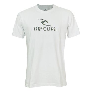 Imagem de Camiseta Rip Curl Icon Filter Tee Branca Masculina-Masculino