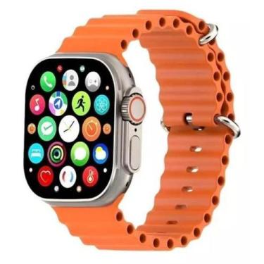 Imagem de Smartwatch W69+ Ultra 49mm Series 10 Android Ios Tela Amoled Nfc Gps R