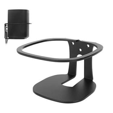 Imagem de Suporte de Parede para Alto-falante para SONOS ONE, Capacidade de Carga de 33 Libras/15 Kg, Parafusos Reservados para Cabo de Carregamento e Portas de Cabo de Rede, Suporte de