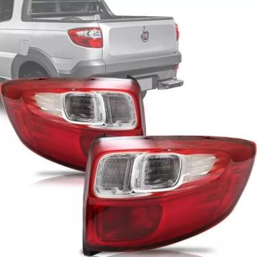 Imagem de Par Lanterna Traseira Strada 2014 2015 2016 2017 2018 2019 2020