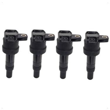 Imagem de 4 Bobinas De Ignição Hyundai Hb20 Kia Picanto 1.0 2730104000 - OTG AUT