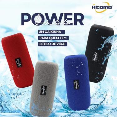 Imagem de Caixa de Som Amplificada Bluetooth 30w TWS My-272 Atomo - Átomo