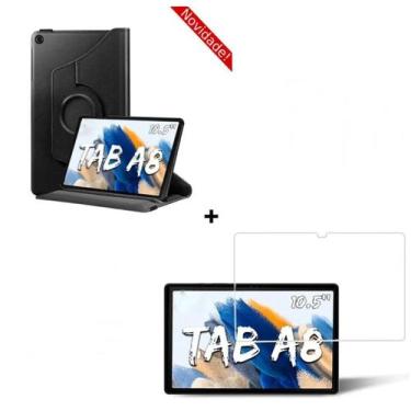 Imagem de Capa para Tablet Samsung Galaxy A8 10.5 Polegadas X200 X205 Giratória 