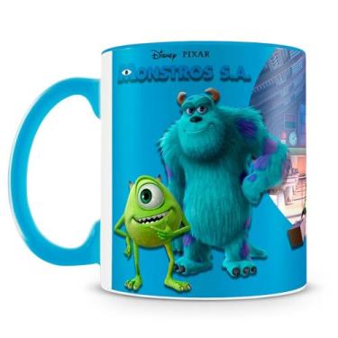 Imagem de Caneca Personalizada Sulley e Mike Monstros S.A. Amo Canecas