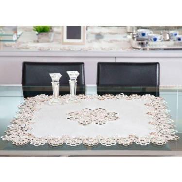 Imagem de Toalha de mesa Rendada Veneza 085x085cm Jolitex, Hampton