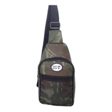 Imagem de Mochila Casual Transversal Bag Unissex, Camuflada