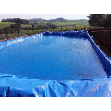 Imagem de Lona Lago Tanque de Peixe Impermeável iK300 Micras 5x5 mts - marujão s