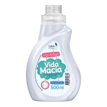 Imagem de Sabão Líquido Vida Macia para Roupinhas de Bebê 500ml