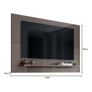 Imagem de Painel Suspenso Aéreo Embutido de Parede Sala De Estar Smart Tv 50 Saf