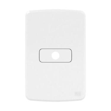 Imagem de  compose placa + suporte 4x2 comp+1 módulo said fio branco  - weg