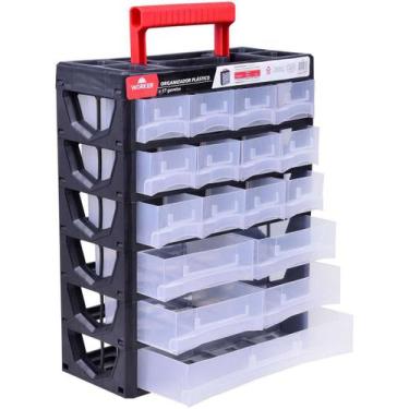 Imagem de Organizador para Ferramentas Plástico 17 Gavetas WORKER