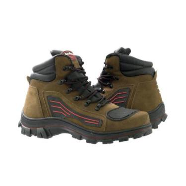 Imagem de Bota Adventure Masculina Couro Conforto Macia Dia a Dia - Bell Boots, 