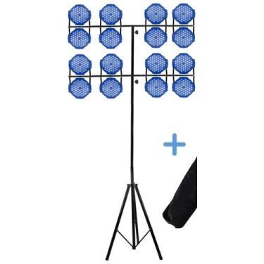 Imagem de Pedestal Tripé P/Iluminação Profissional Dj'S Modelo Tt+Bag - Aj Som A