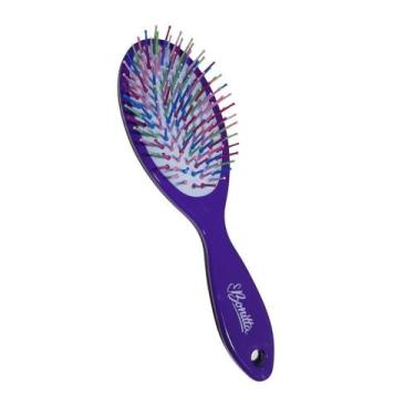 Imagem de Escova Cabelo Uso Diário Cerdas Coloridas Top Color Bonitta, Roxo