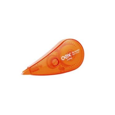 Imagem de Display 6 Fitas Corretivas Sem Cheiro OEX COR10 Laranja