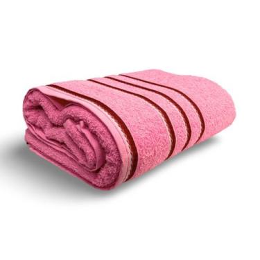 Imagem de Toalha de Banhão - Felpuda - Mônaco - 100% Algodão - Margex, Rosa