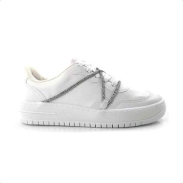 Imagem de Tênis Running Feminino Vizzano Branco, Branco, Branco, Cristal, 38
