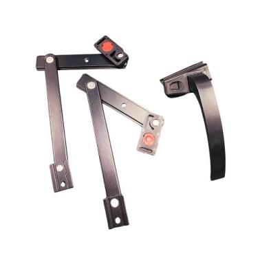 Imagem de Kit Braço E Fecho Maxim Ar Suprema 25 Cm Para Janela - London Aluminio