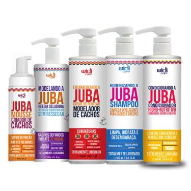 Imagem de Kit Widi Care Juba Encaracolando, Shampoo, Condicionador, Mousse, Gele