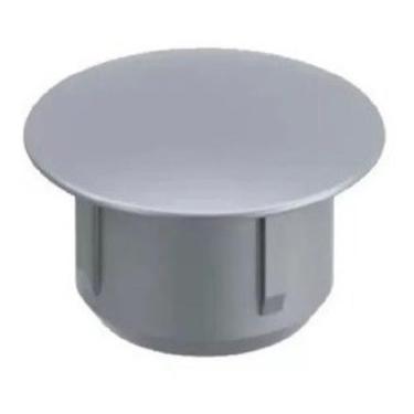 Imagem de Tapa Furo Plástico Para Móveis 10mm 500 Unidades Cinza - comercial
