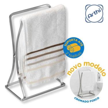 Imagem de Suporte Porta Toalha De Rosto Mão Bancada Banheiro Lavabo  - Arthi