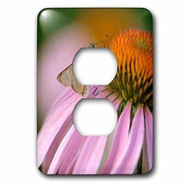 Imagem de 3dRose LSP_231537_6 EUA, Pensilvânia. Borboleta Skipper em flor de cone. Capa tomada tomada