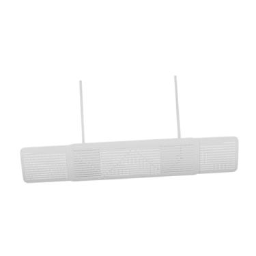 Imagem de Gralara Defletor de Ar Condicionado para Ar Condicionado Montado Na Parede Ângulo Ajustável Defletor de Vento à Prova de Vento para Hotel Casa Doméstica