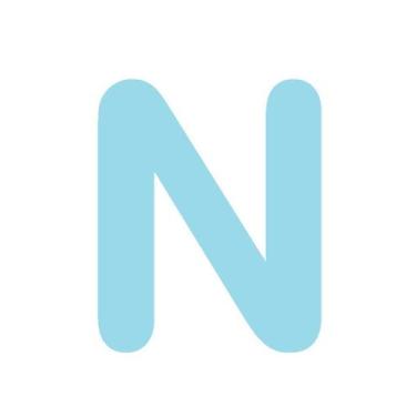 Imagem de Letras em EVA Alfabeto Azul Claro - 14cm - Extra Festas, N