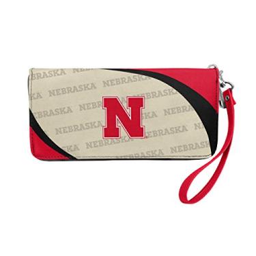 Imagem de Littlearth NCAA Nebraska Cornhuskers Curve Zip Organizer, cor do time, 20 cm x 10 cm x 2,5 cm