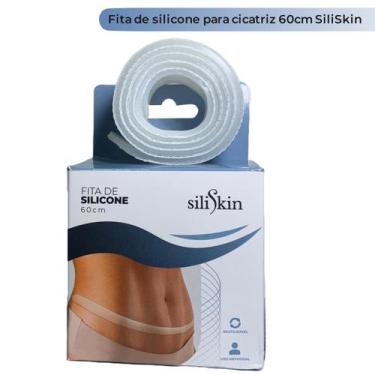 Imagem de Fita Para Cicatriz Queloide Gel Silicone Siliskin 60cm X 3cm