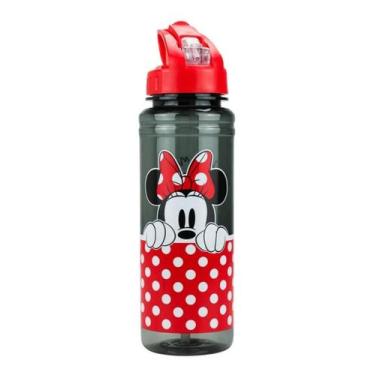 Imagem de Garrafa Plastico Com Canudo Minnie Mouse 700ml Disney