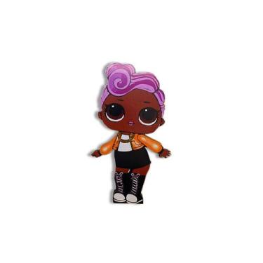 Imagem de Personagem MDF Boneca LOL Jaqueta Laranja - Contém 1 unidade unidades 