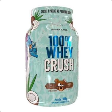 Imagem de 100% Whey Protein Crush Concentrado 900g Under Labz, Coco