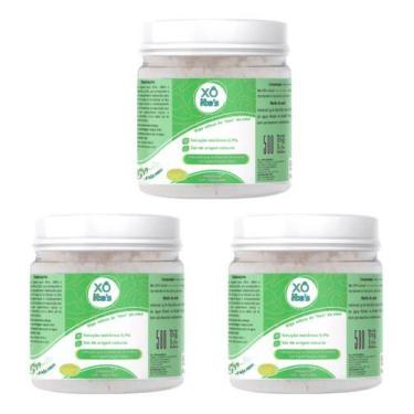 Imagem de Sal Lavagem E Higienização Nasal, Alívio Nariz 500g Kit C/3 - Xô Ites,