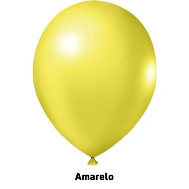 Imagem de Balão Profissional 9'' - Pct. 50 Unid - BP Balões Personalizados, Amar