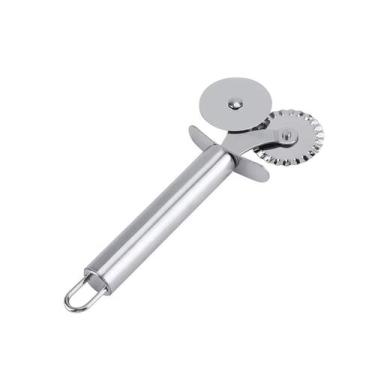 Imagem de Carretilha Corta E Fecha Pastel Fechador De Massas Aço Inox - Global M