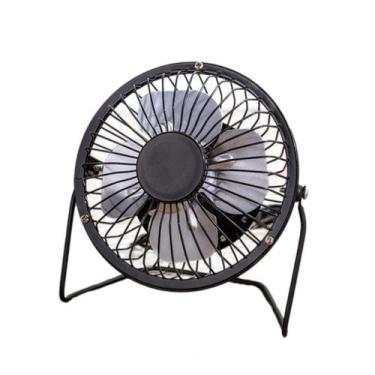 Imagem de Mini Ventilador Portátil Preto Aço - Your