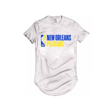 Imagem de Camiseta Longline New Orlean Pelican Zion Williamson Basquet
